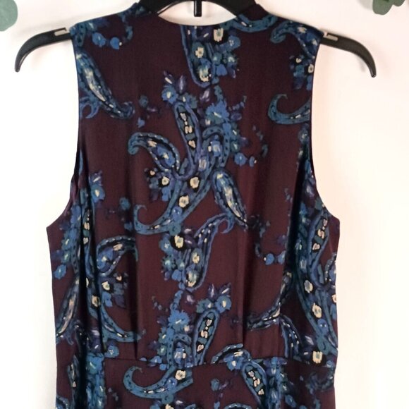 Cabi 3461 Women's V-Neck Paisley Floral Treasure Dress size 8 - Picture 6 of 8